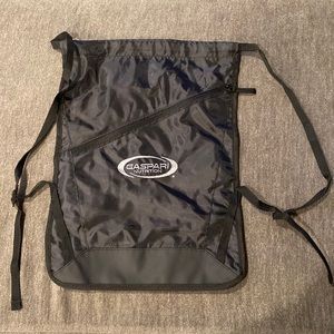 Gaspari nutrition black gym backpack bag